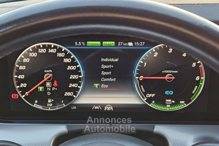 Mercedes Classe E Break 300 DE HYBRIDE DIESEL 306 CV 9G TRONIC AMG LINE - <small></small> 36.990 € <small>TTC</small> - #33