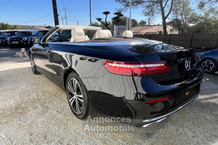 Mercedes Classe E Cabriolet 200 - BVA 9G-Tronic CABRIOLET - BM 238 Sportline - BVA PHASE 1 - <small></small> 32.990 € <small>TTC</small> - #8