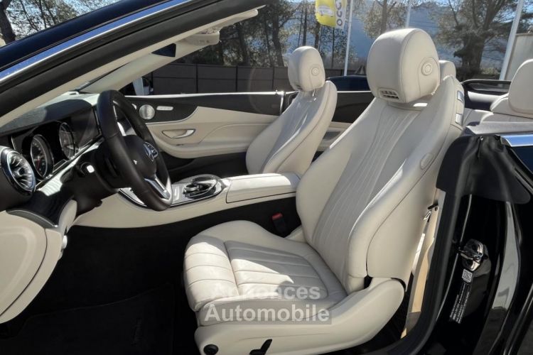 Mercedes Classe E Cabriolet 200 - BVA 9G-Tronic CABRIOLET - BM 238 Sportline - BVA PHASE 1 - <small></small> 32.990 € <small>TTC</small> - #10