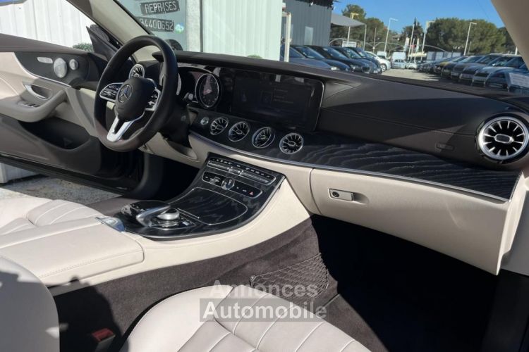 Mercedes Classe E Cabriolet 200 - BVA 9G-Tronic CABRIOLET - BM 238 Sportline - BVA PHASE 1 - <small></small> 32.990 € <small>TTC</small> - #13