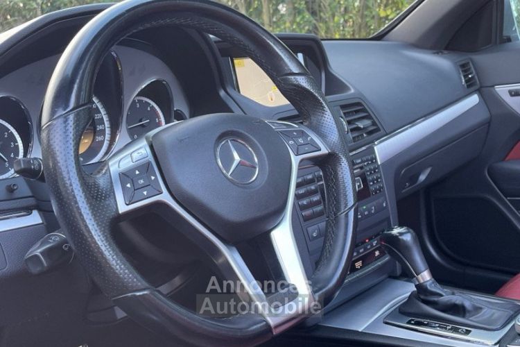 Mercedes Classe E CABRIOLET 220 CDI EXECUTIVE BE 7GTRO+ PACK AMG / CUIR / CAMERA / LED - <small></small> 11.490 € <small>TTC</small> - #12