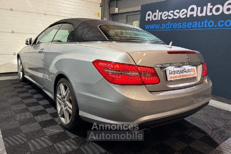 Mercedes Classe E Cabriolet 220 CDI PACK SPORT AMG BVA7 - <small></small> 19.990 € <small>TTC</small> - #9