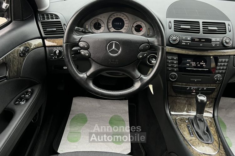 Mercedes Classe E III PHASE 2 AVANTGARDE 220 CDI 2.2 170 Cv BVA ORIGINE FRANCE - GARANTIE 1 AN - <small></small> 12.970 € <small>TTC</small> - #11