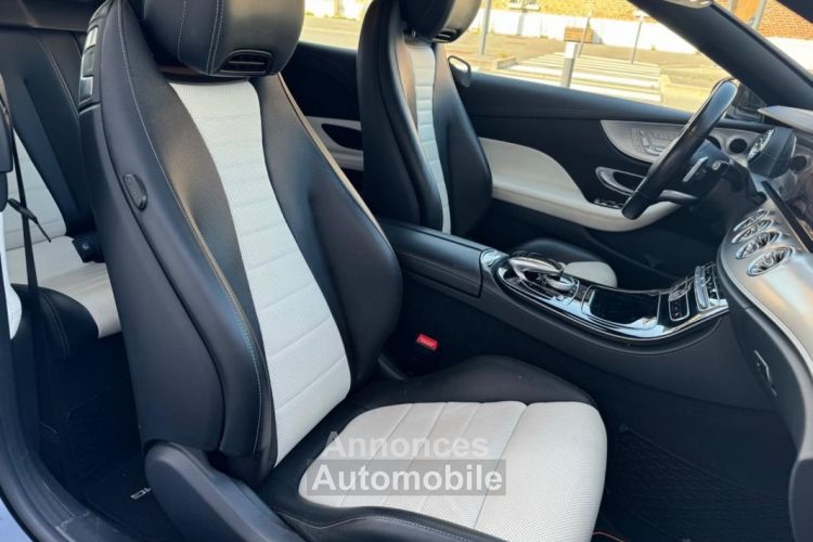 Mercedes Classe E Mercedes CABRIOLET 2.9 400 D 340 AMG LINE 4MATIC 9G-TRONIC BVA - <small></small> 49.500 € <small>TTC</small> - #10