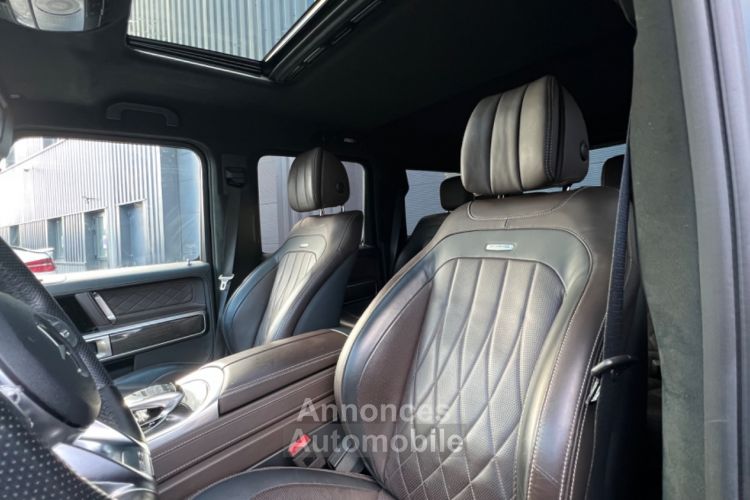 Mercedes Classe G Mercedes Classe G G63 AMG - LOA 1634 Euros Par Mois - Immat France Malus Payé - Peinture Noir Mat - Attelage - TO - Pack Carbone - Burmester - <small></small> 159.990 € <small>TTC</small> - #8