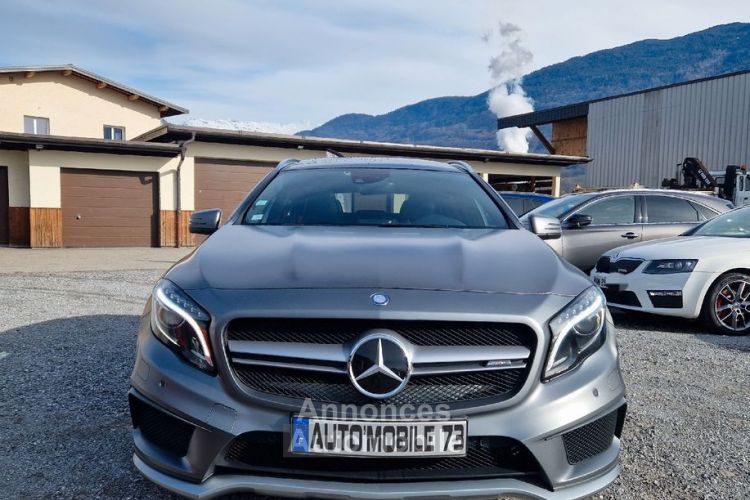 Mercedes Classe GLA 45 amg 360 4matic speedshift-dct 03-2015 GRIS MAT TOE HK CUIR - <small></small> 26.000 € <small>TTC</small> - #5