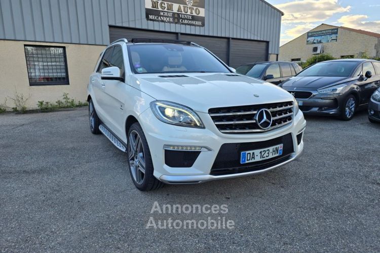 Mercedes Classe ML M/ML Mercedes benz 63 amg 5.5 v8 557 ch performance pack designo -blanc nacre- full options - <small></small> 43.990 € <small>TTC</small> - #1