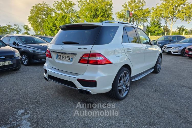 Mercedes Classe ML M/ML Mercedes benz 63 amg 5.5 v8 557 ch performance pack designo -blanc nacre- full options - <small></small> 43.990 € <small>TTC</small> - #4