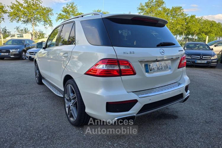 Mercedes Classe ML M/ML Mercedes benz 63 amg 5.5 v8 557 ch performance pack designo -blanc nacre- full options - <small></small> 43.990 € <small>TTC</small> - #5