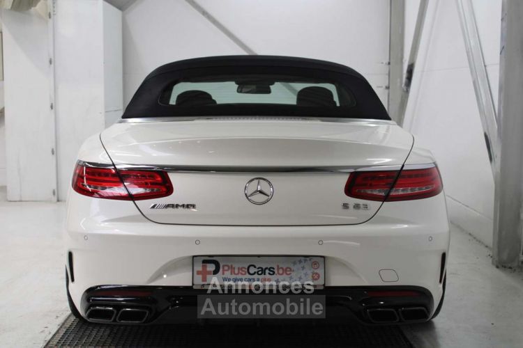 Mercedes Classe S 63 AMG Cabriolet 4-Matic ~ Burmester Night Vision Top - <small></small> 121.000 € <small>TTC</small> - #7