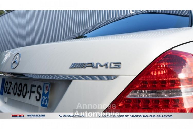 Mercedes Classe S 63 L - BVA 7G-Tronic LIMOUSINE - BM 221 AMG Limousine PHASE 2 - <small></small> 49.900 € <small>TTC</small> - #58