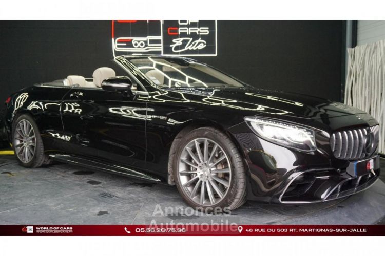 Mercedes Classe S cabriolet 63 AMG 612ch 4Matic+ phase 2 cabriolet - <small></small> 135.990 € <small>TTC</small> - #3