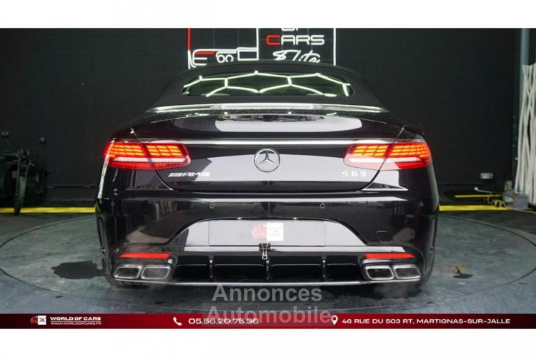 Mercedes Classe S cabriolet 63 AMG 612ch 4Matic+ phase 2 cabriolet - <small></small> 135.990 € <small>TTC</small> - #4