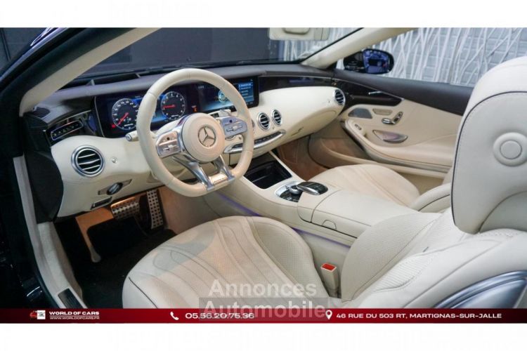 Mercedes Classe S cabriolet 63 AMG 612ch 4Matic+ phase 2 cabriolet - <small></small> 135.990 € <small>TTC</small> - #6