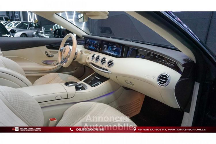Mercedes Classe S cabriolet 63 AMG 612ch 4Matic+ phase 2 cabriolet - <small></small> 135.990 € <small>TTC</small> - #8