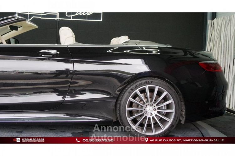Mercedes Classe S cabriolet 63 AMG 612ch 4Matic+ phase 2 cabriolet - <small></small> 135.990 € <small>TTC</small> - #22
