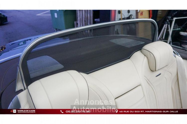 Mercedes Classe S cabriolet 63 AMG 612ch 4Matic+ phase 2 cabriolet - <small></small> 135.990 € <small>TTC</small> - #55