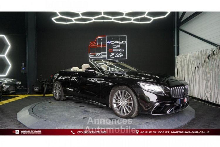 Mercedes Classe S cabriolet 63 AMG 612ch 4Matic+ phase 2 cabriolet - <small></small> 135.990 € <small>TTC</small> - #65