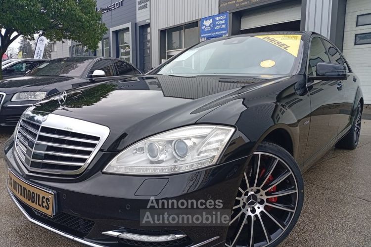 Mercedes Classe S 350cdi 4matic full option cuir led xénon caméra ct ok garantie 12 mois 17990 4pneus jantes neuves grosse révision récent 10-02-2025 - <small></small> 17.990 € <small>TTC</small> - #1