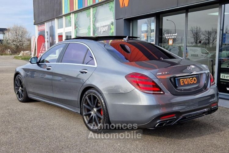 Mercedes Classe S Mercedes 63 4.0 612ch AMG 4MATIC VERSION LONGUE TOUTE OPTIONS PACK CHAUFFEUR PAS DE MALUS - <small></small> 92.990 € <small>TTC</small> - #3