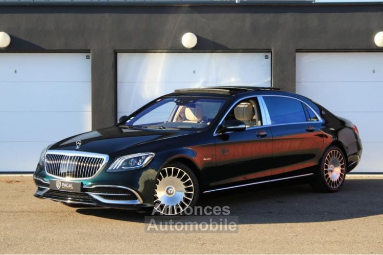 Mercedes Classe S Mercedes L Maybach 4Matic 469Ch | VERT EMERAUDE DESIGNO BEIGE BURMEISTER TV AUDIO FULL S... - <small></small> 147.900 € <small>TTC</small> - #1