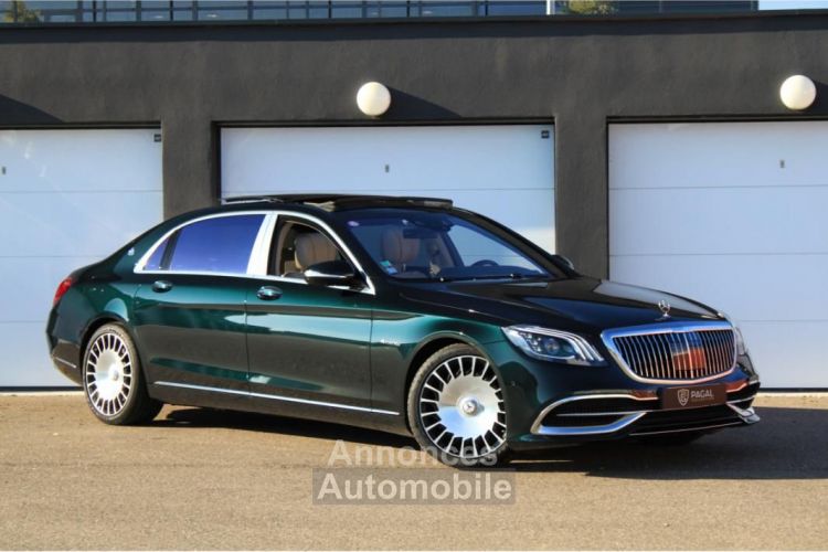 Mercedes Classe S Mercedes L Maybach 4Matic 469Ch | VERT EMERAUDE DESIGNO BEIGE BURMEISTER TV AUDIO FULL S... - <small></small> 147.900 € <small>TTC</small> - #7