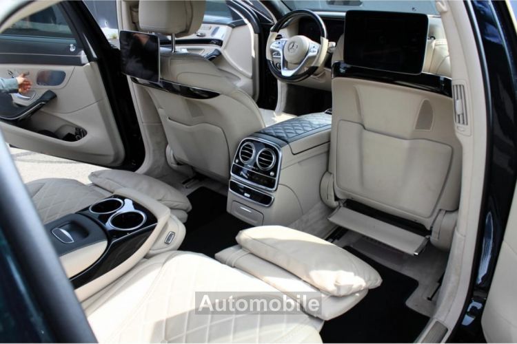 Mercedes Classe S Mercedes L Maybach 4Matic 469Ch | VERT EMERAUDE DESIGNO BEIGE BURMEISTER TV AUDIO FULL S... - <small></small> 147.900 € <small>TTC</small> - #10