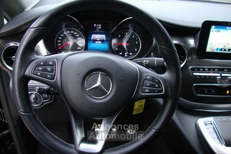 Mercedes Classe V 220 d, XL, L3, aut, 8 pl, leder, camera, 2022, alu.17' - <small></small> 65.000 € <small>TTC</small> - #14