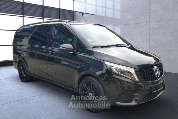 Mercedes Classe V 300 4M AVANTGARDE 237 LONG 8P 4M Pack AMG LINE Noir Full Cuir Noir Attelage 1èreM TVA Récupérable - <small></small> 71.490 € <small>TTC</small> - #3