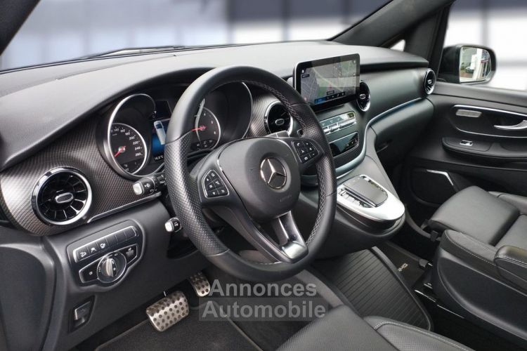 Mercedes Classe V 300 4M AVANTGARDE 237 LONG 8P 4M Pack AMG LINE Noir Full Cuir Noir Attelage 1èreM TVA Récupérable - <small></small> 71.490 € <small>TTC</small> - #12