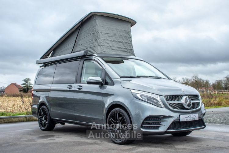 Mercedes Classe V V-Klasse Marco Polo Camper 2.0 4-Matic AMG-LINE - 4 BEDDEN - KEUKEN - DOUCHE - APPLE CARPLAY - PANO DAK - ADAPT. CRUISECONTROL - <small></small> 81.999 € <small>TTC</small> - #80