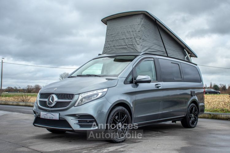 Mercedes Classe V V-Klasse Marco Polo Camper 2.0 4-Matic AMG-LINE - 4 BEDDEN - KEUKEN - DOUCHE - APPLE CARPLAY - PANO DAK - ADAPT. CRUISECONTROL - <small></small> 81.999 € <small>TTC</small> - #82