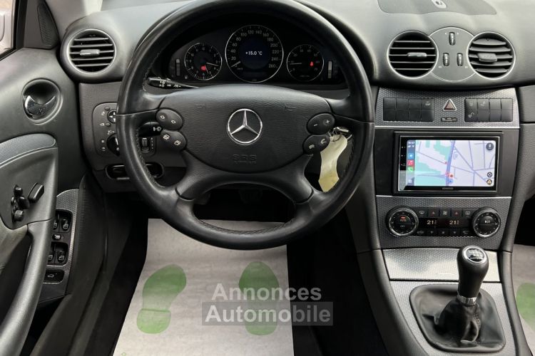 Mercedes CLK CLASSE COUPE 200 KOMPRESSOR 1.8 163 AVANTGARDE CUIR GPS APPLE CARPLAY Garantie1an - <small></small> 9.970 € <small>TTC</small> - #14