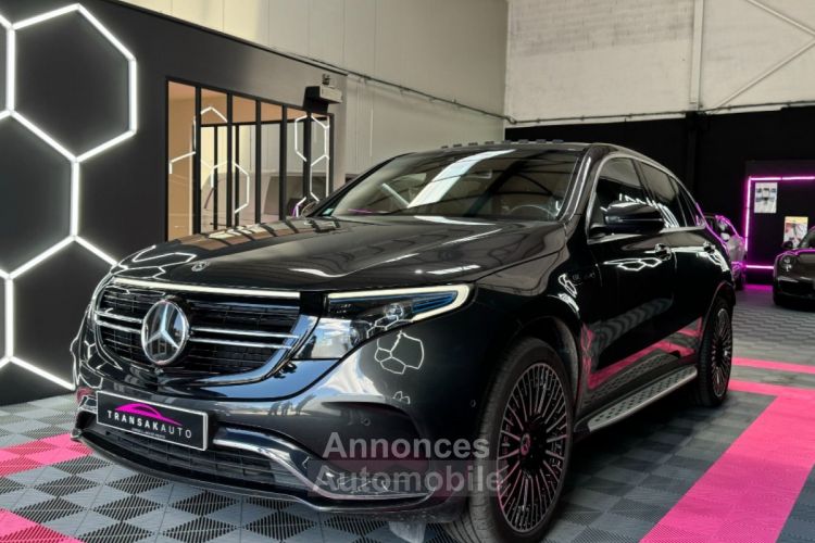 Mercedes EQC 400 4 matic amg line 408 ch full options burmester jantes - <small></small> 48.990 € <small>TTC</small> - #2