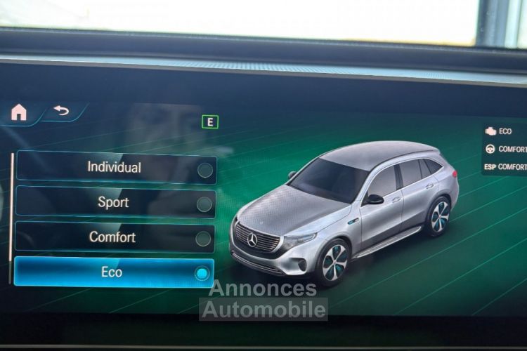 Mercedes EQC 400 4Matic Edition 1886 Full Options Audio Burmester - <small></small> 41.990 € <small>TTC</small> - #28