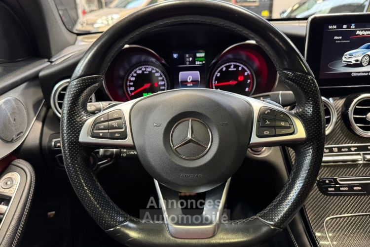 Mercedes GLC AMG Coupé 350e EQ Power 4MATIC 7G-Tronic  320CV TO/CARBONE/BURMESTER - <small></small> 34.990 € <small>TTC</small> - #18