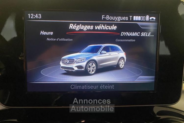 Mercedes GLC Classe Mercedes 2.2 250 D 205 SPORT LINE 4MATIC 9G-TRONIC BVA - <small></small> 26.990 € <small>TTC</small> - #19