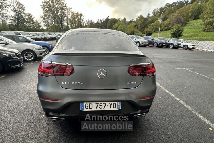 Mercedes GLC Coupé 220 d - BVA AMG Line 4-Matic Gps + Camera AR + Toit ouvrant - <small></small> 35.990 € <small>TTC</small> - #6