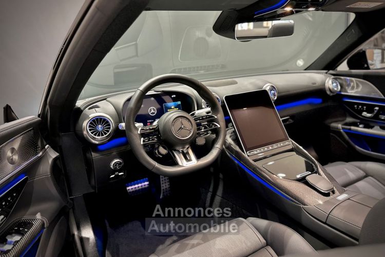 Mercedes SL Classe MERCEDES-AMG 63 AMG 4.0 V8 Bi-TURBO 585 CH 4MATIC+ SPEEDSHIFT PERFORMANCE CABRIOLET 1ER MAIN FRANÇAISE PACK BLACK CARBONE FULL OPTIONS NEUF - <small></small> 175.990 € <small>TTC</small> - #4