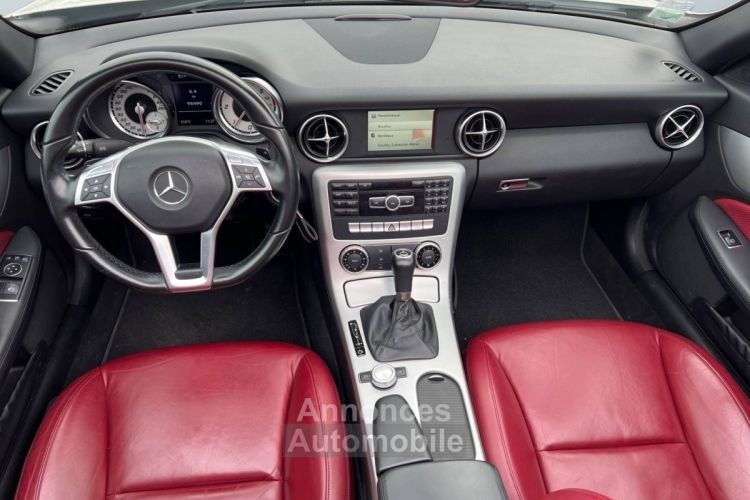 Mercedes SLK III (R172) 250 CDI 7GTro+ *CUIR ROUGE* - <small></small> 21.490 € <small>TTC</small> - #10