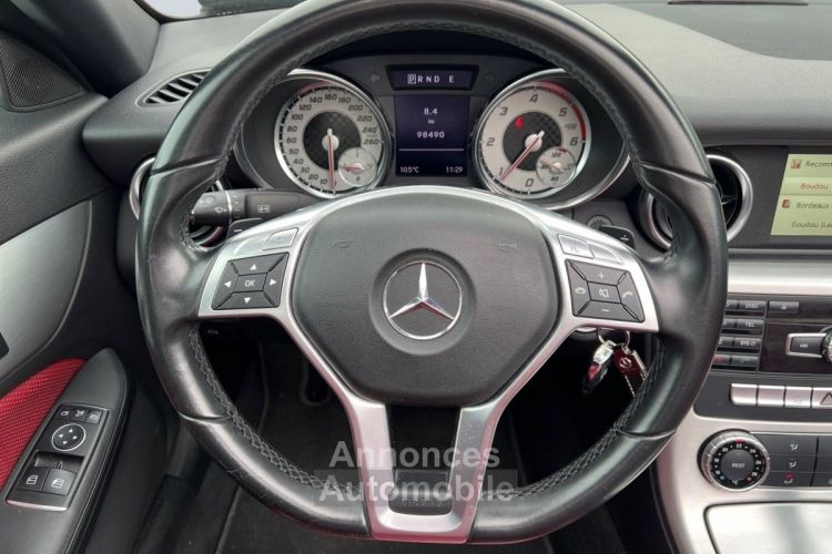 Mercedes SLK III (R172) 250 CDI 7GTro+ *CUIR ROUGE* - <small></small> 21.490 € <small>TTC</small> - #13