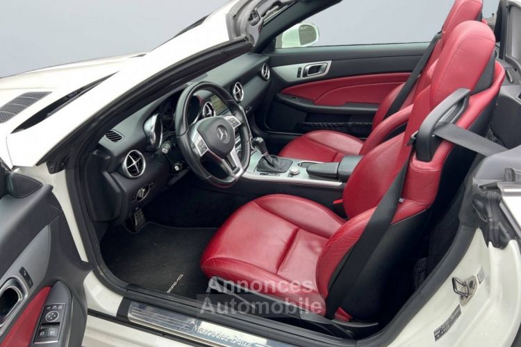 Mercedes SLK III (R172) 250 CDI 7GTro+ *CUIR ROUGE* - <small></small> 21.490 € <small>TTC</small> - #14