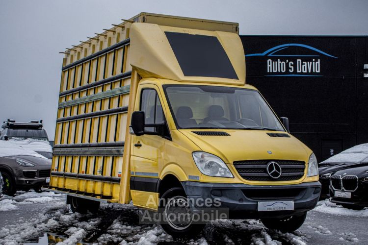 Mercedes Sprinter 516 CDi Aut. Glasresteel - 1 EIGENAAR - LICHTE VRACHT - GLASTRANSPORT - 3 PLAATSEN - BTW AFTREKBAAR - <small></small> 13.999 € <small>TTC</small> - #1