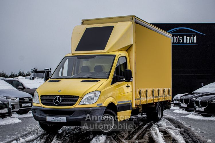 Mercedes Sprinter 516 CDi Aut. Glasresteel - 1 EIGENAAR - LICHTE VRACHT - GLASTRANSPORT - 3 PLAATSEN - BTW AFTREKBAAR - <small></small> 13.999 € <small>TTC</small> - #4