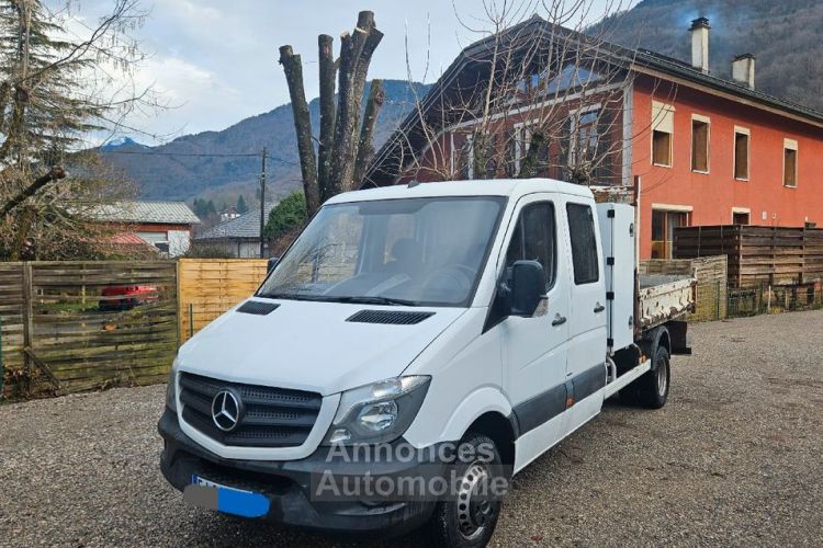 Mercedes Sprinter benne 514 cdi 143 double cabine + coffre rj prop 06-2017 garantie 6 mois - <small></small> 15.990 € <small>TTC</small> - #1