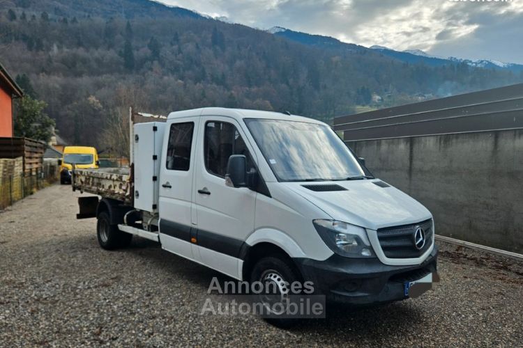 Mercedes Sprinter benne 514 cdi 143 double cabine + coffre rj prop 06-2017 garantie 6 mois - <small></small> 15.990 € <small>TTC</small> - #3