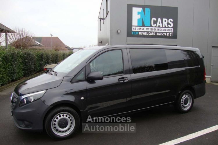 Mercedes Vito 116cdi, mixto, L2, 6 pl, 2023, dub cabine, leder - <small></small> 46.600 € <small>TTC</small> - #1