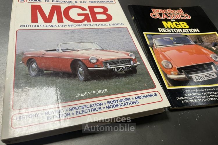 MG MGB B cabriolet - <small></small> 19.900 € <small>TTC</small> - #80