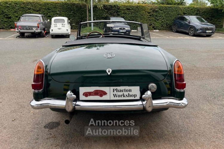 MG MGB B ROADSTER MK1 1961 - OVERDRIVE - COUVRE TONNEAU - DOSSIER D\'EXPERTISE - GARANTIE 6 MOIS - <small></small> 20.990 € <small>TTC</small> - #7