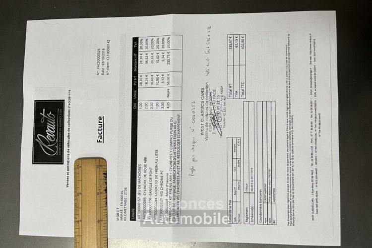 MG MGB GT B - <small></small> 18.500 € <small>TTC</small> - #60